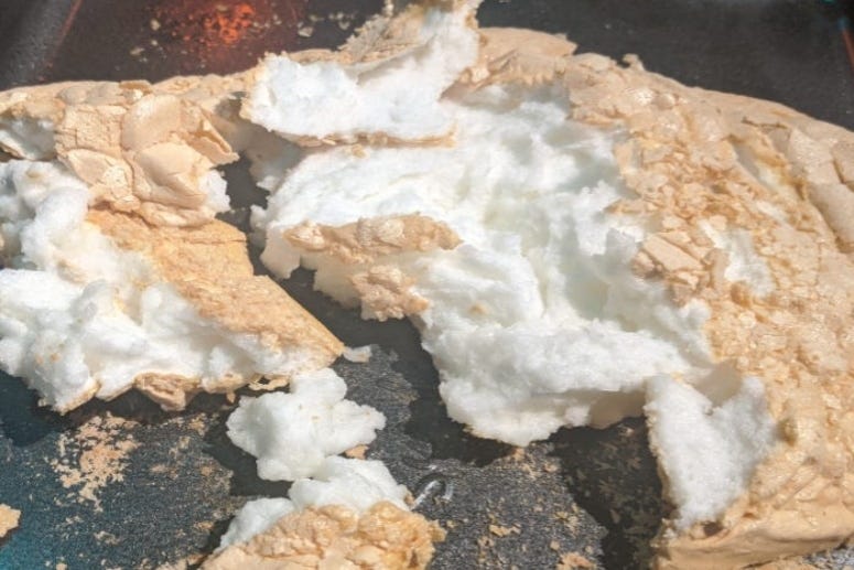 Heather's Cloud Bread attempt during 2020