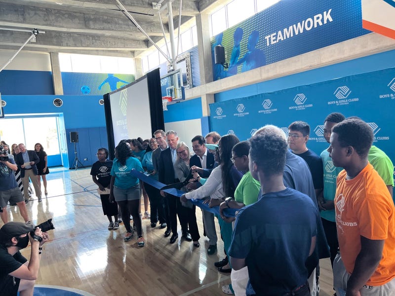 Boys and Girls Club ribbon cutting