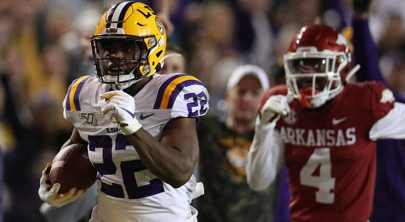 KC Chiefs pick Clyde Edwards-Helaire from LSU in the first round of the 2020 NFL draft