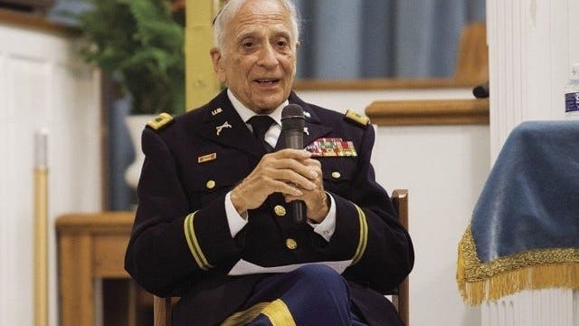 Holocaust survivor to receive top military police medal