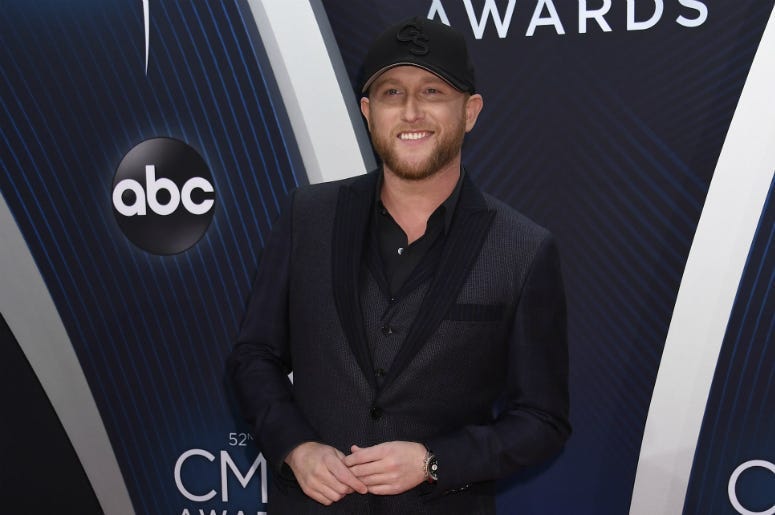 Cole Swindell. 52nd Annual CMA Awards