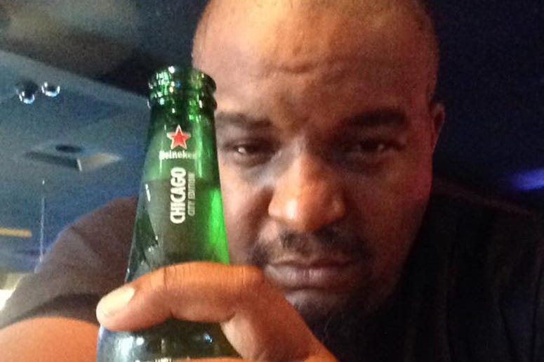 Coleman and his beer