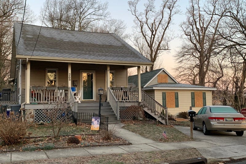 Police in South Jersey say they're looking for a man who broke into a Collingswood home, attacked the two people inside and then set the house on fire.