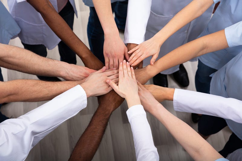 many hands