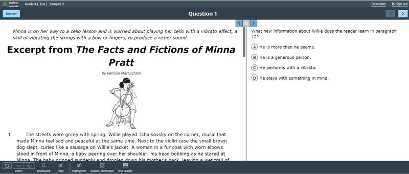 ELA testing for grades 3-8 interrupted by a computer glitch. Tests will be rescheduled. 