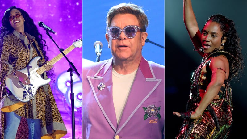 H.E.R., Elton John, TLC