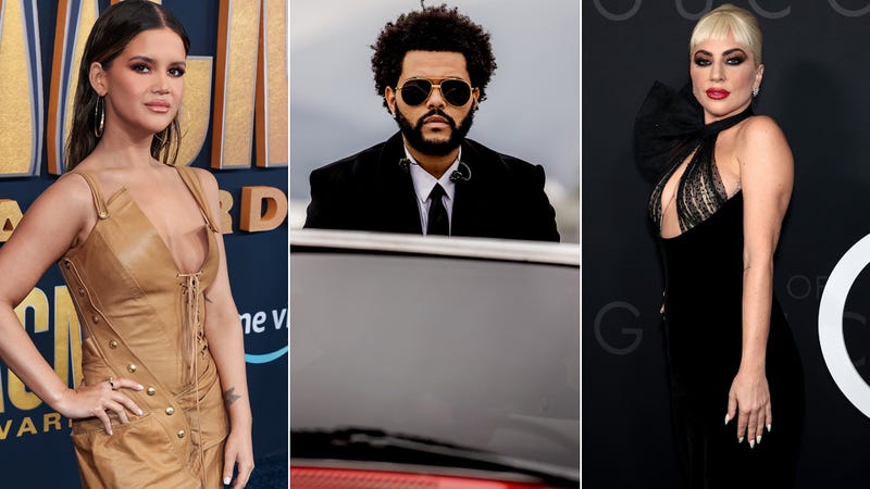 Maren Morris, The Weeknd, Lady Gaga
