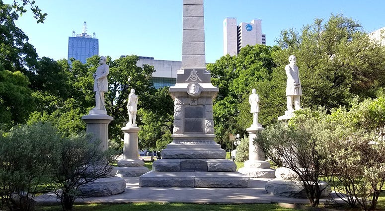 Pioneer Park Confederate Monument