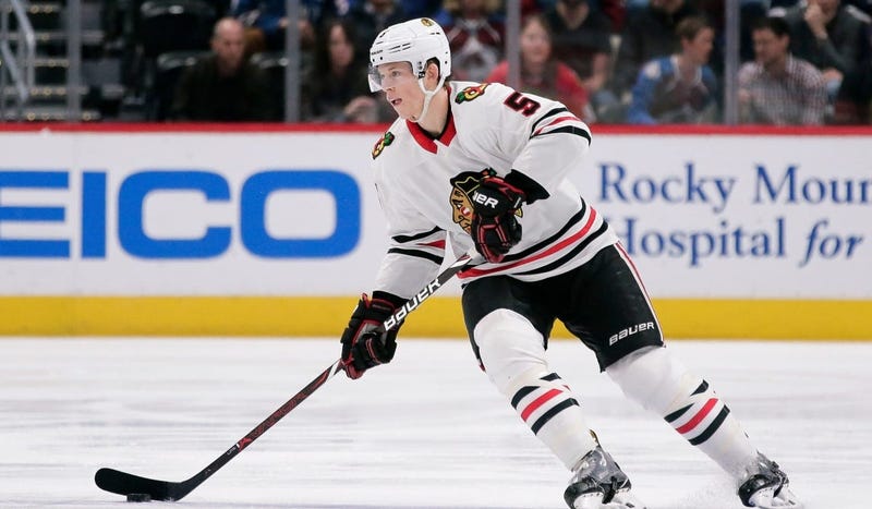 Blackhawks defenseman Connor Murphy