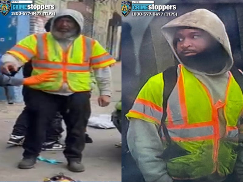 Two men in construction vests for causing a man significant facial injuries during a fight in the Bronx earlier this month.