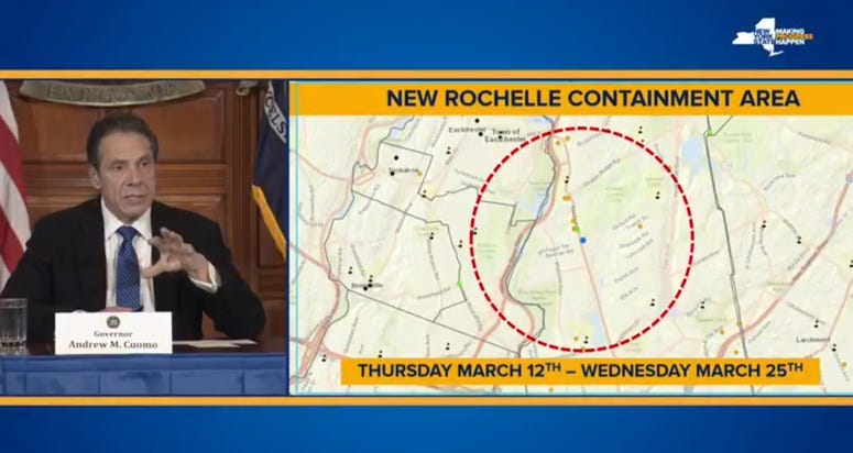 New Rochelle Containment Zone