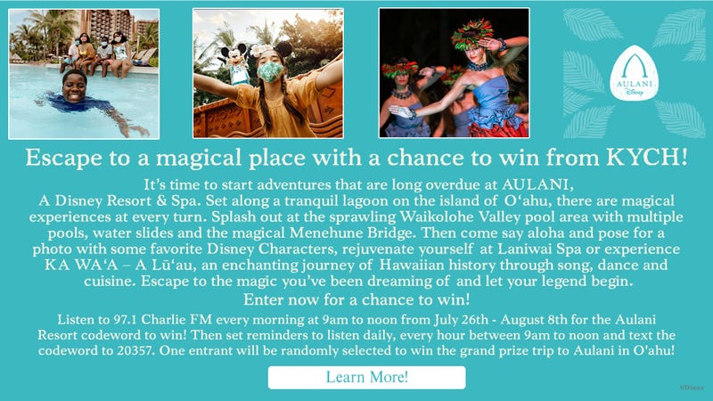 Escape to a magical place with a chance to win from Charlie FM!