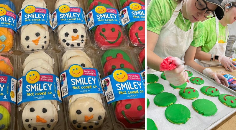 Smiley Face Cookie Company at McArthur's Bakery