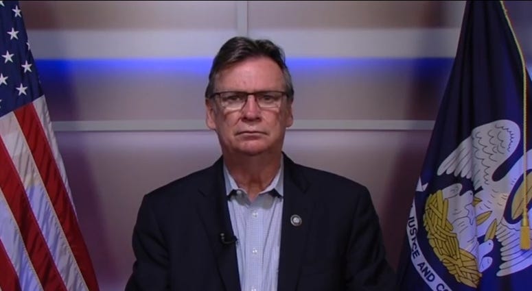 Mike Cooper had been sequestering after having symptoms