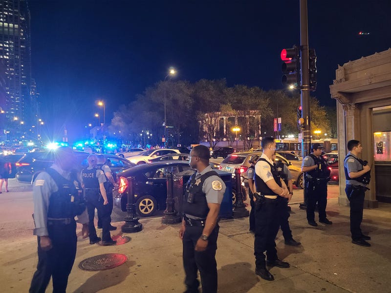 police downtown