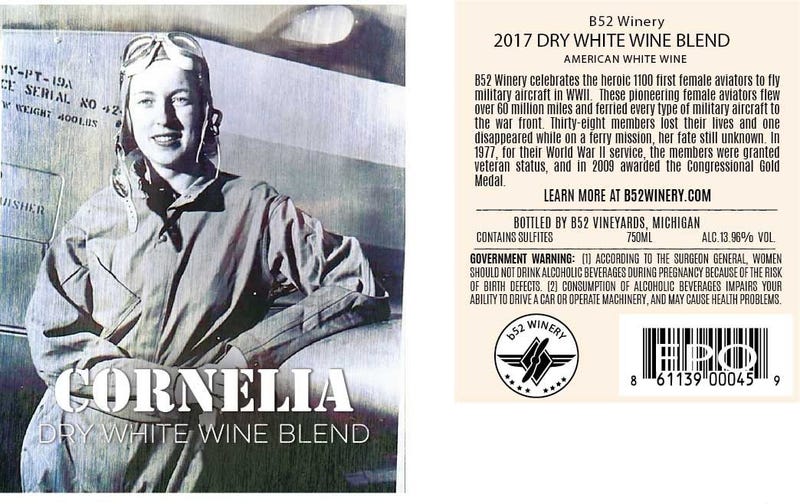 Cornelia Wine Label