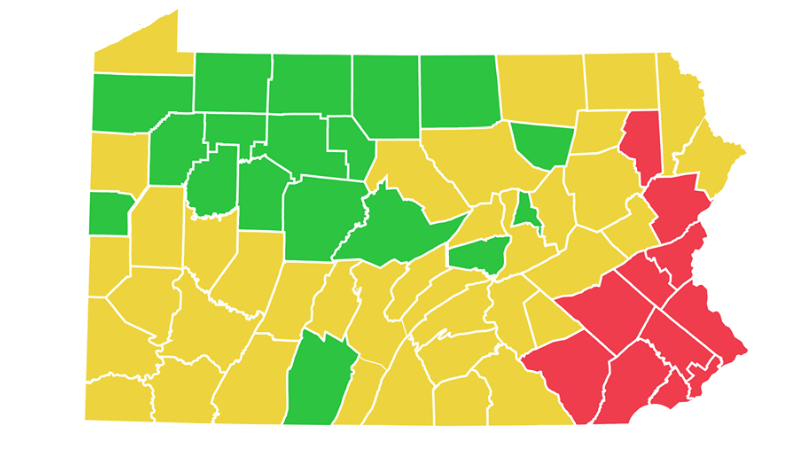 coronavirus map for May 29