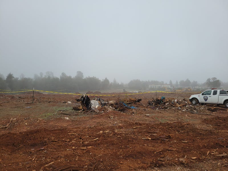 Site of future Redding Costco development where human remains were discovered.