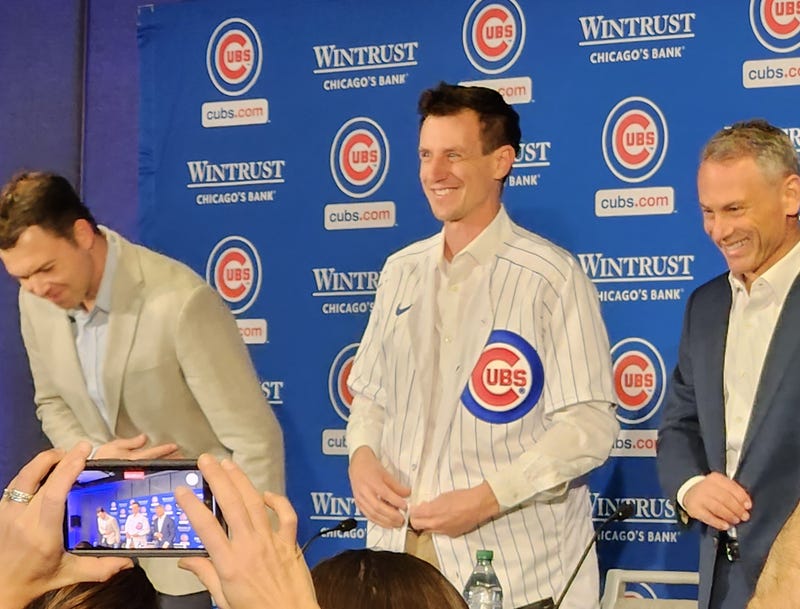 Counsell in Cubs jersey