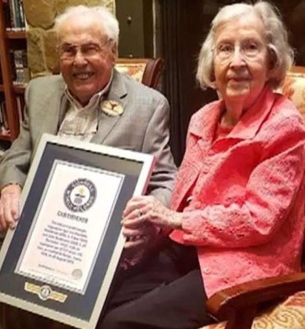 oldest living couple