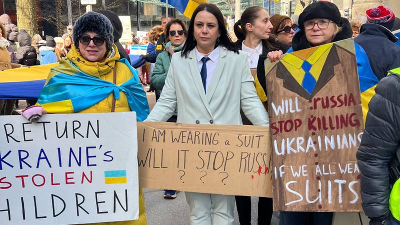 Ukraine protesters