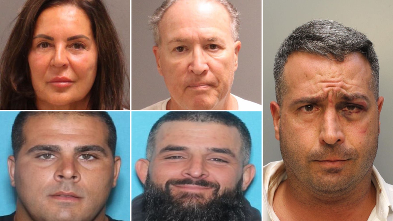 Clockwise, from top left: Kathy Ciancaglini, John Ciancaglini, Joseph Baldino, Richard DiBella and Michael DiBella