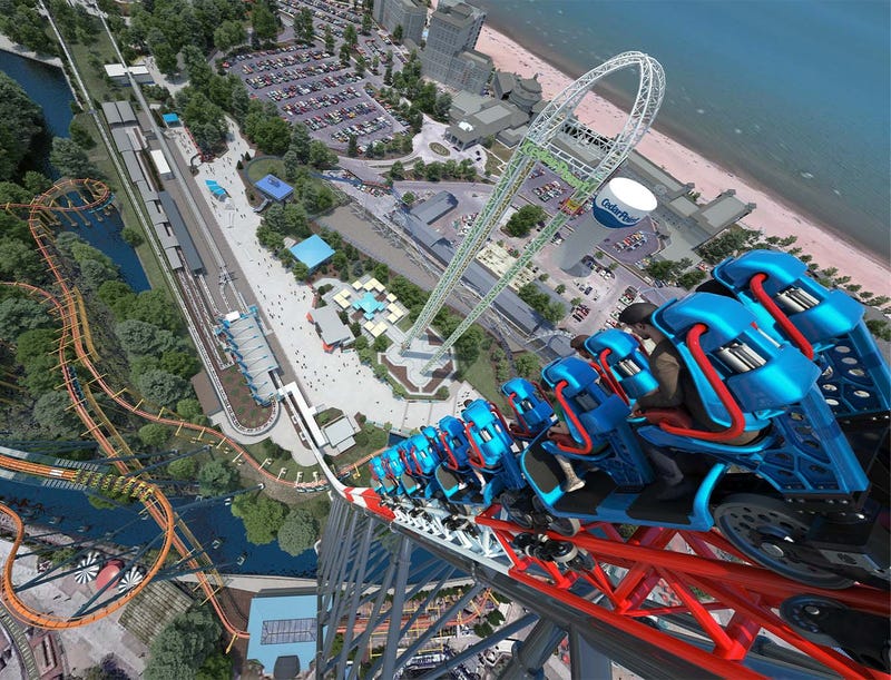 Cedar Point announced the new Top Thrill 2 on Tuesday morning, saying the record-breaking roller coaster is sure to bring park guests an exhilarating, high-performance racing experience unlike any other.