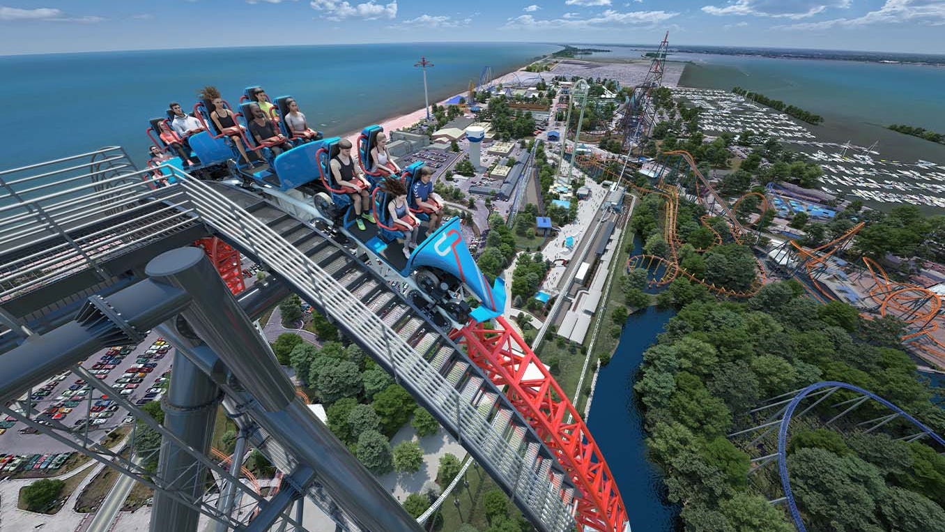 'Have a need for speed?' Cedar Point announces world's tallest, fastest triple-launch strata coaster Top Thrill 2 coming in 2024