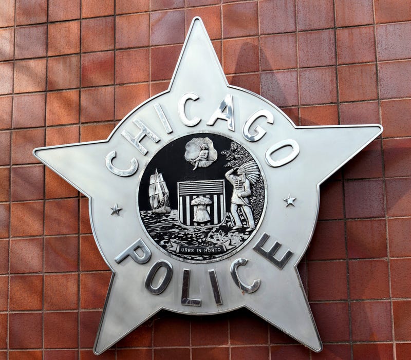 CPD medallion on side of police building