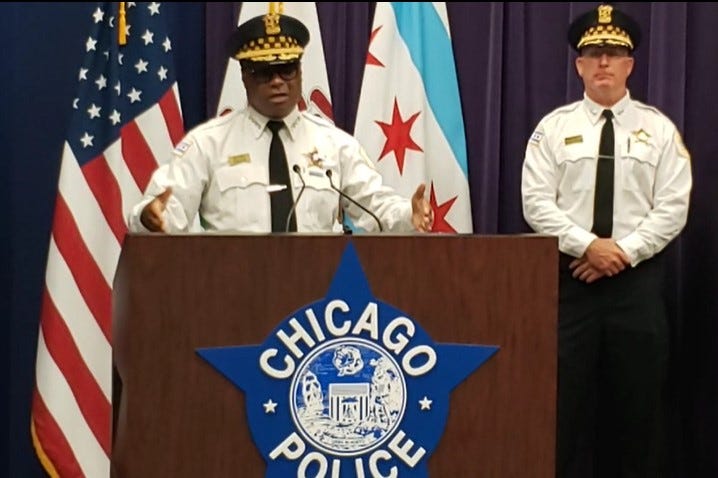 Chicago Police Superintendent David Brown