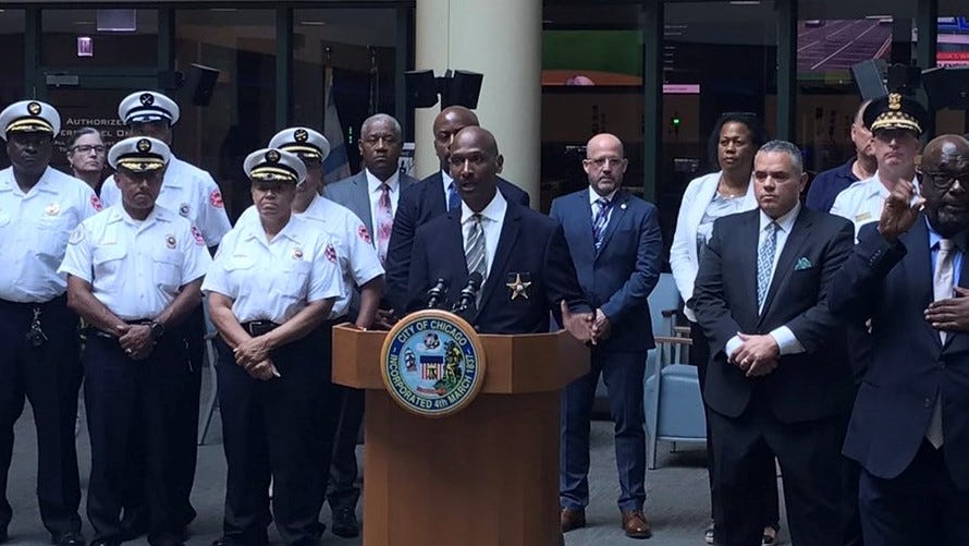 Police should have dispersed Englewood gathering before shooting that wounded 5, one fatally: top cop