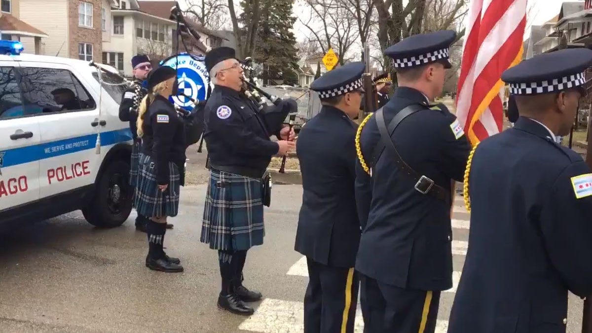 Memorial Roll Call Held In Honor Of Fallen CPD Officer
