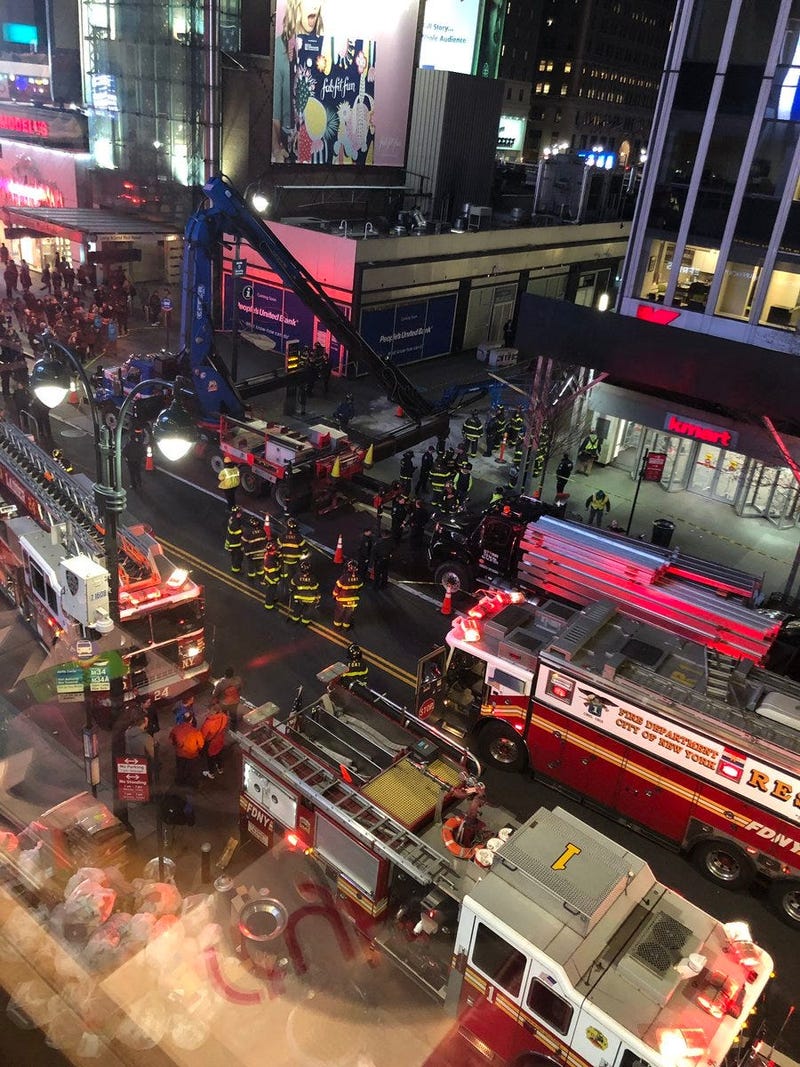 Crane Collapse near Penn Station