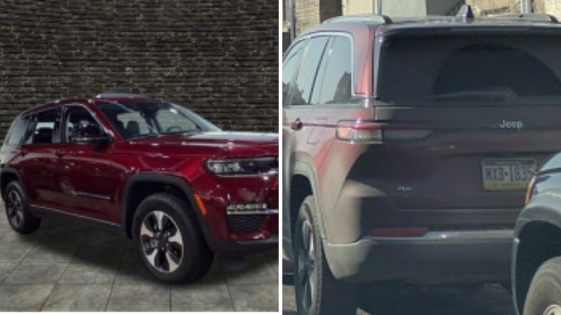 Red 2022 Jeep Grand Cherokee wanted in connection with fatal hit-and-run in Overbrook