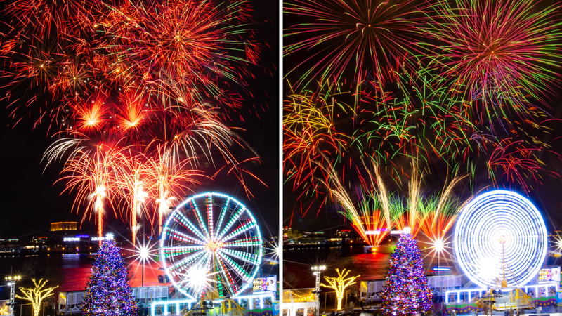 2025 Fireworks display at Delaware River Waterfront Corporation