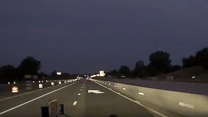 WATCH: Speeding driver loses control, goes airborne in SW Michigan construction zone