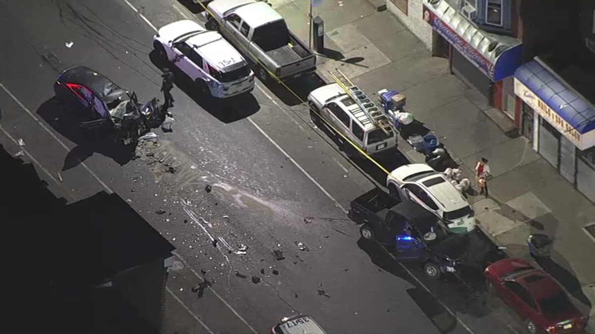 Speeding driver critical after multi-car crash in Olney