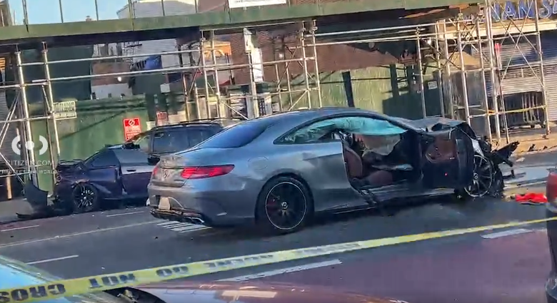 Driver killed, another in custody after 3-car crash in Queens
