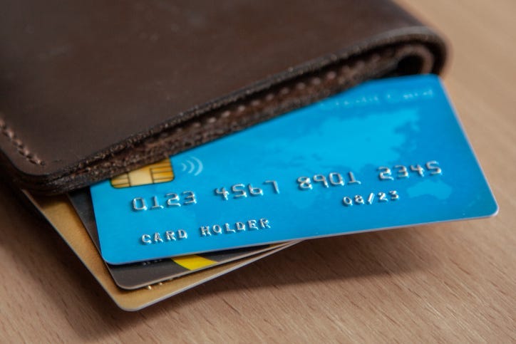 Credit Card in Wallet
