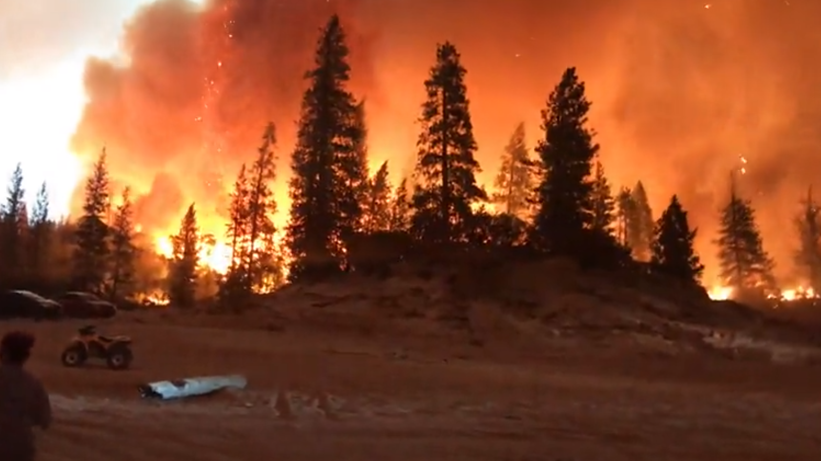 WATCH: Black Hawk Helicopter Pilot Recounts 'Brutal' Conditions During Incredible Wildfire Rescue