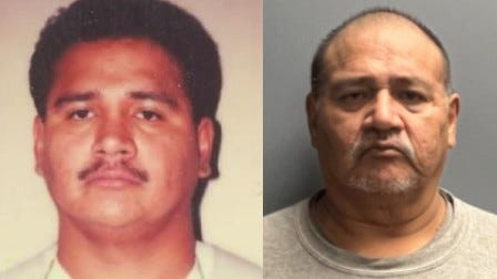Robert Creter in 1999 (L), and Robert Creter at 60-years-old (R).