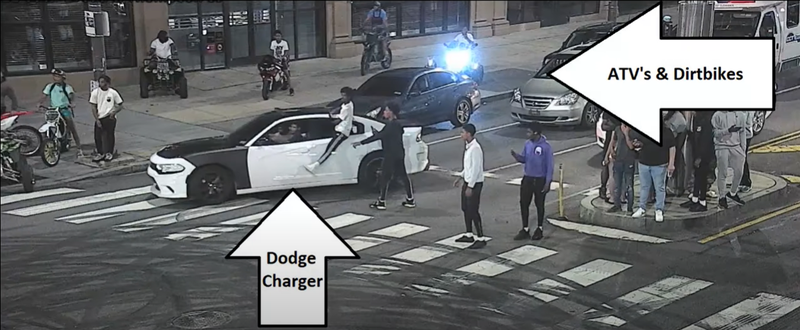 Suspects wanted for disorderly conduct