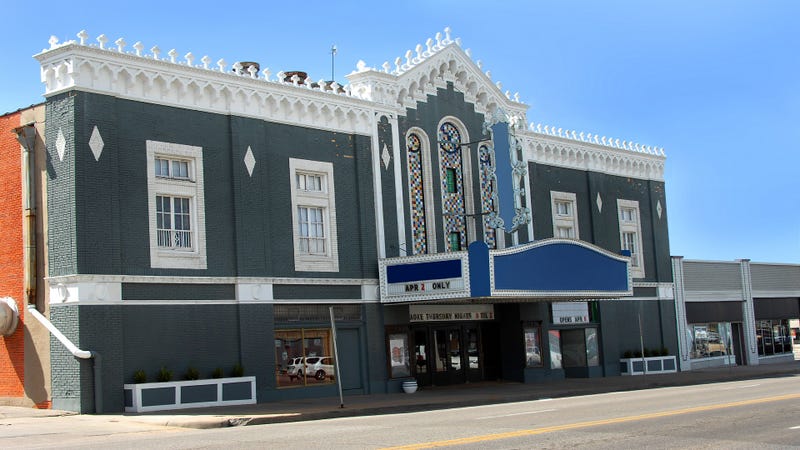 Crown Uptown Theatre in Wichita - stock photo