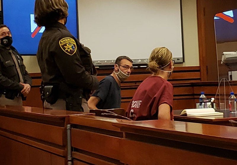 James and Jennifer Crumbley in court