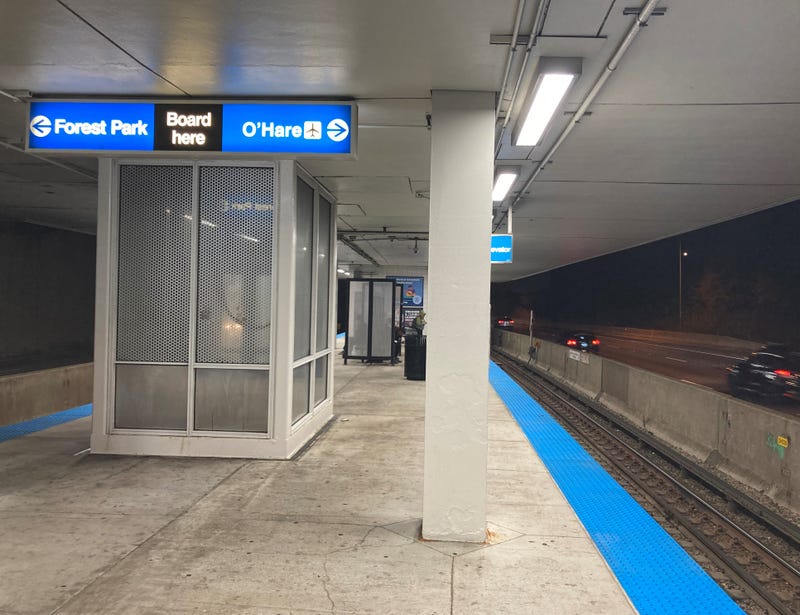 CTA Blue Line platform
