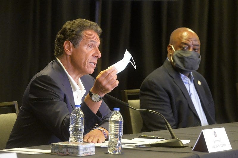 Gov. Cuomo in Georgia