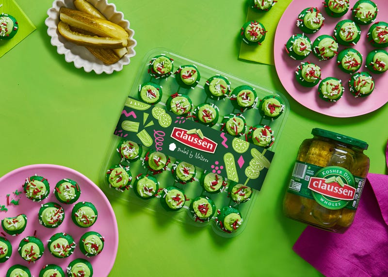 The Baked by Melissa x Claussen Pickles Cupcake went on sale Monday and will be available in-store and online while supplies last