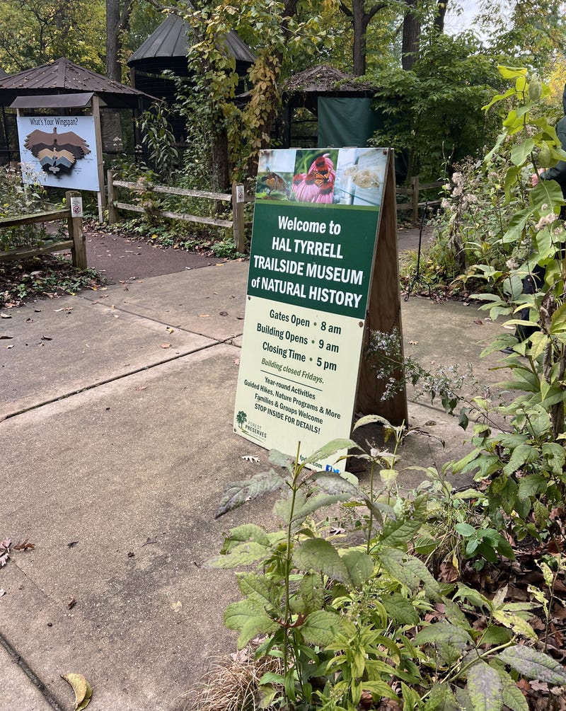 sign at museum