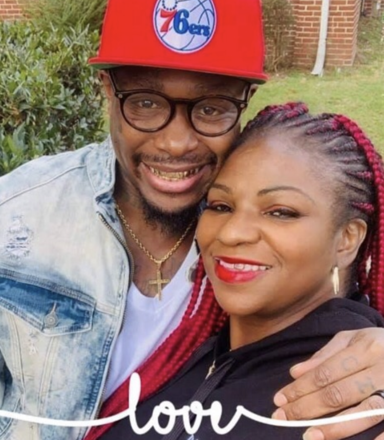 Sandra Powell-Wyche and her husband, Curtis Wyche 