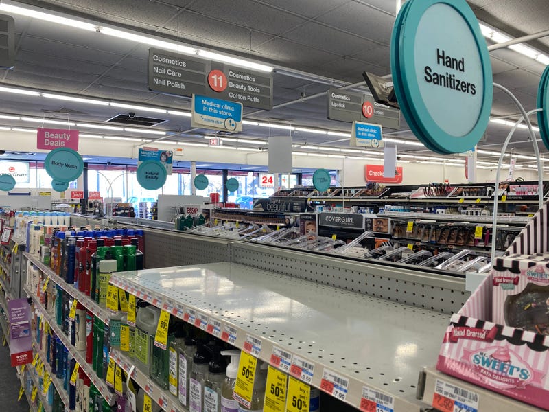 CVS Out Of Sanitizer Coronavirus